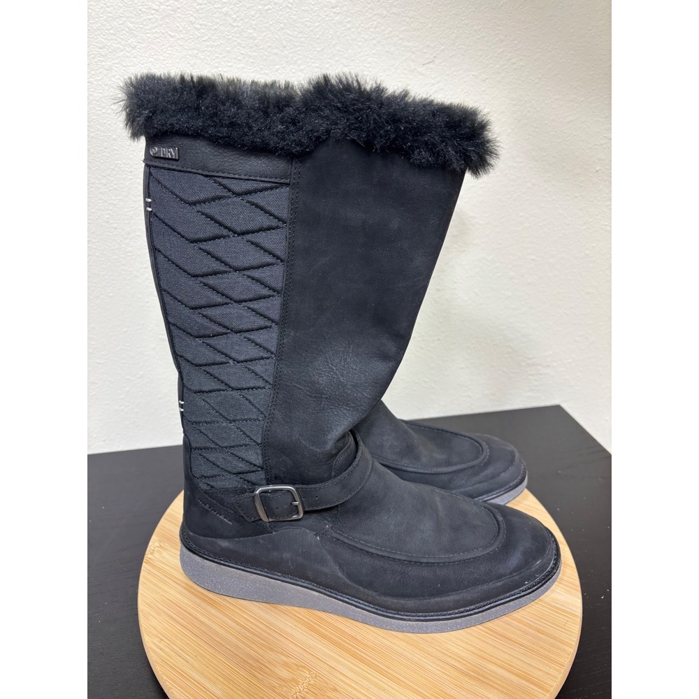 Merrell Tremblant Ezra Tall Women 8.5 Black Waterproof Insulated Boots J95134
